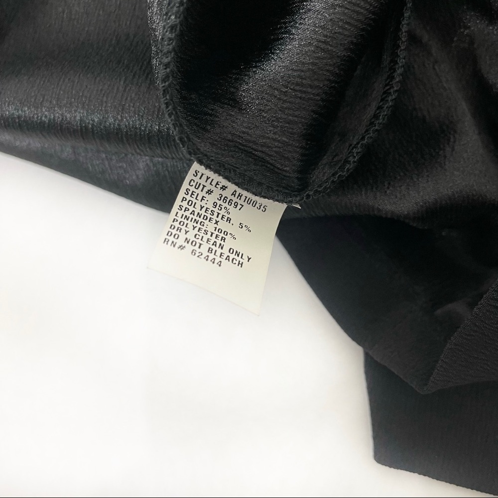 Nicole Miller Artelier fit and flare sleeveless black dress size 8 - Picture 10 of 10